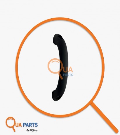 200393INY-HANDLE BLACK 220 mm RAL 9005 200393Y 400313